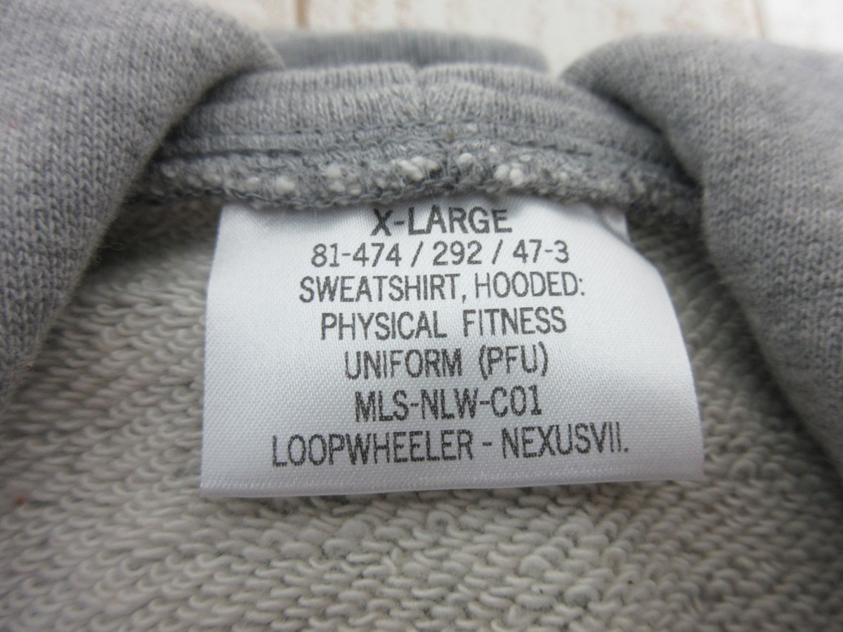未使用☆LOOPWHEELER for NEXUSVII：ULTMATE L.W ARMY HOODIE ジップ 