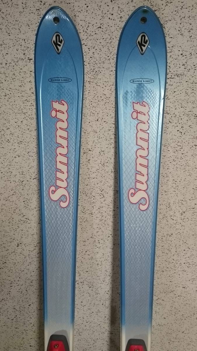 SUMMIT 167㎝+ビンディング7tm テレマークスキー板 ビンディング付き USED
