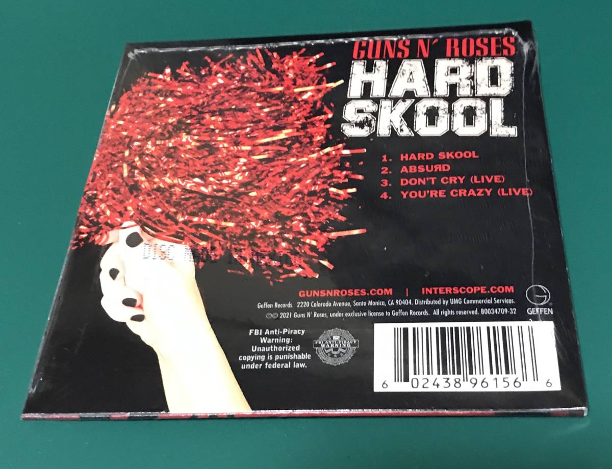 GUNS N' ROSES HARD SKOOL 新品 未開封　シールド品 未開封】【送料無料】CD Guns N' Roses 