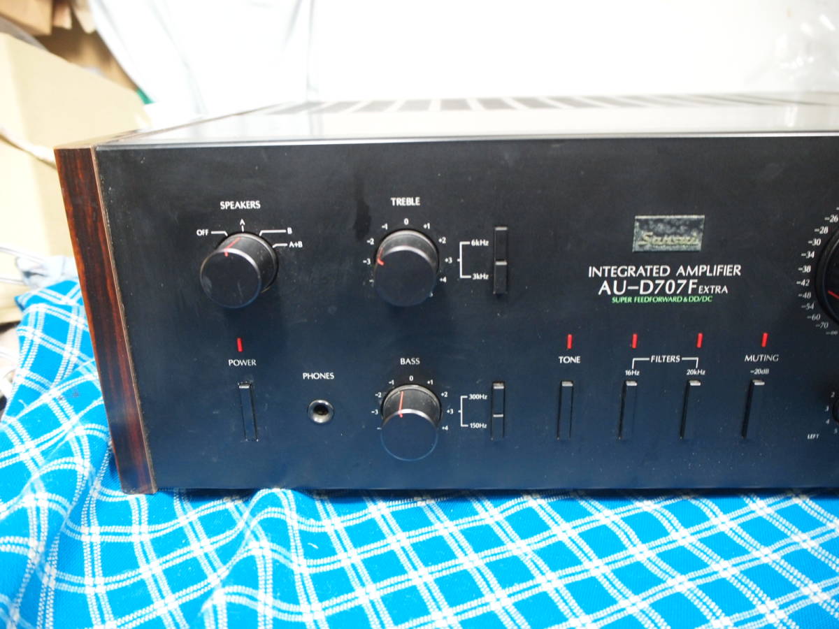 SANSUI サンスイ AU-D707Fex プリメインアンプ 完動品【3ヶ月保証