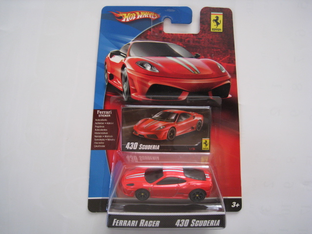 ホットウィール 「 FERRARI RACER 430 スクーデリア レッド色
