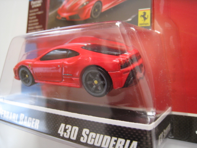 ホットウィール 「 FERRARI RACER 430 スクーデリア レッド色