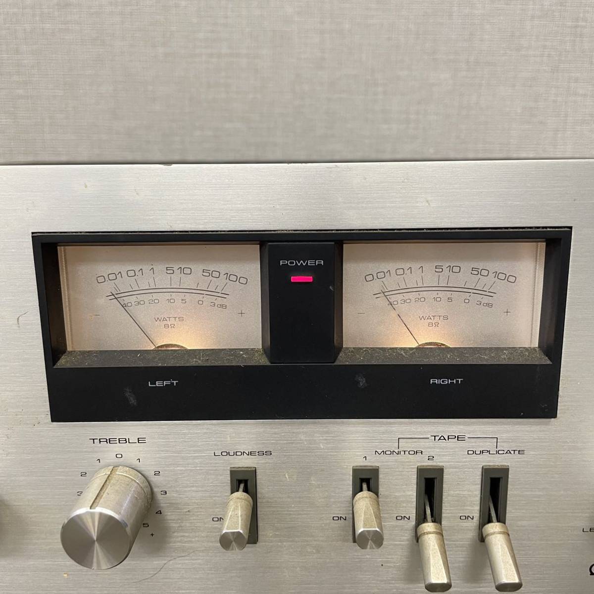 Pioneer パイオニア SA-7800Ⅱ プリメインアンプ オーディオ機器 通電