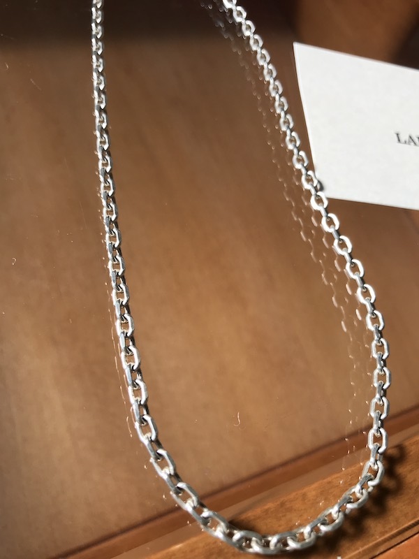 ☆ LARRY SMITH / SV CHAIN -M- 60cm ラリースミス シルバーネックレス 