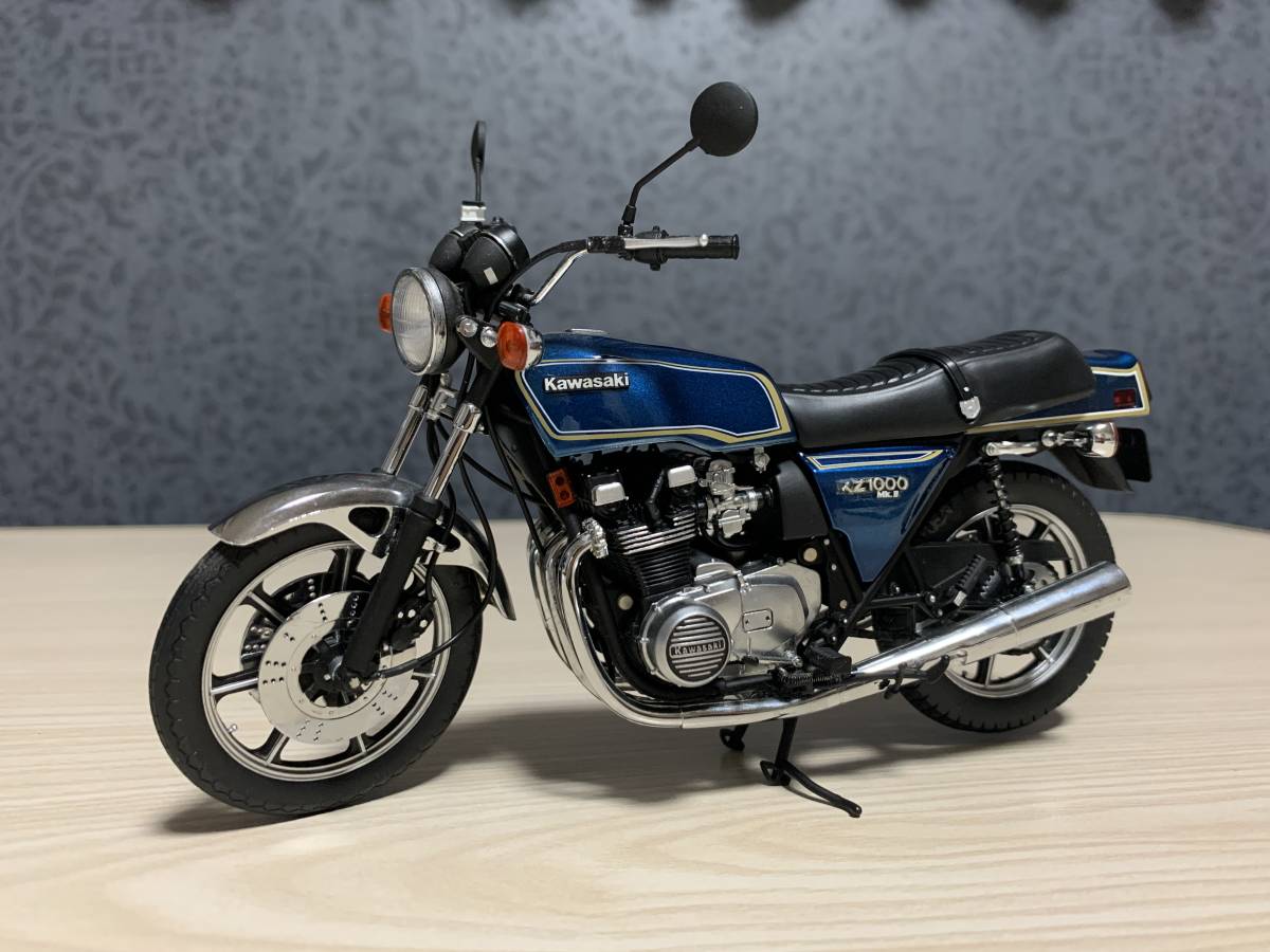 新作入荷，大得価 マイルストーン WIT&rsquo;S カワサキKZ1000 Mk.2 1/12 ジャンク品(オートバイ)｜売買されたオークション情報、yahooの商品情報をアーカイブ公開 - オークファン オートバイ