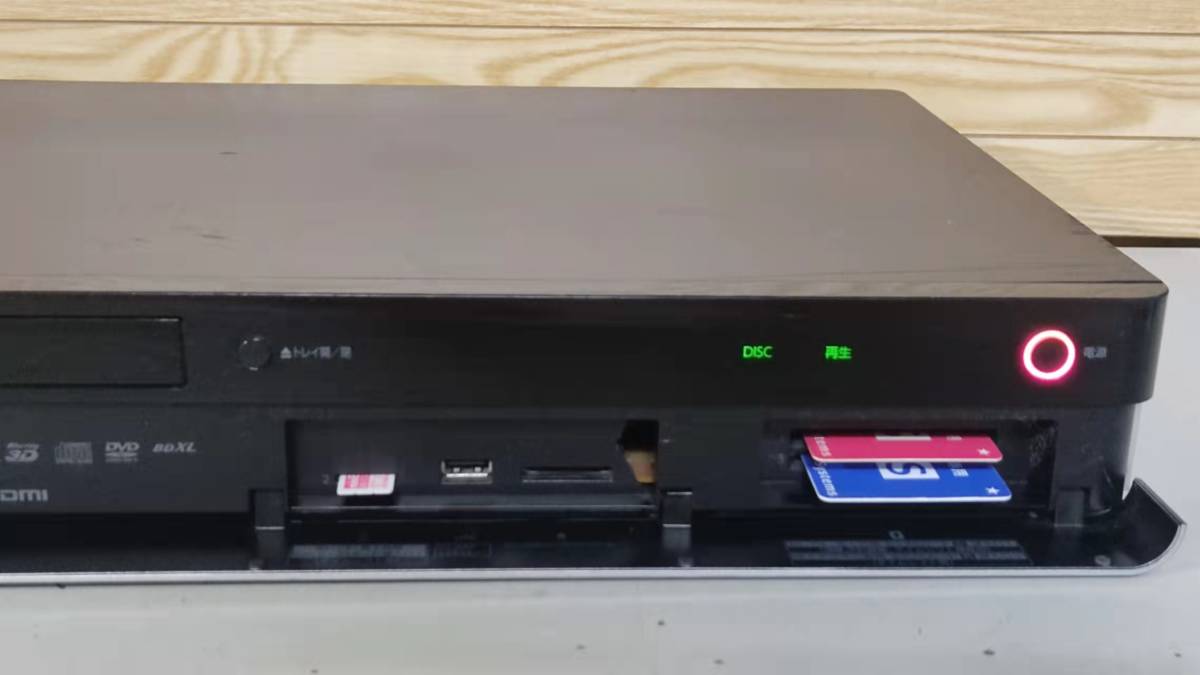 TOSHIBA 東芝 REGZA DBR-M490 HDD/DVD ブルーレイ レコーダー タイム