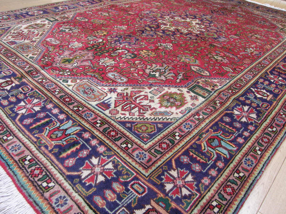 ペルシャ絨毯 | 300x200 手織り 絨毯 ペルシャ 美術品 カーシャーン産
