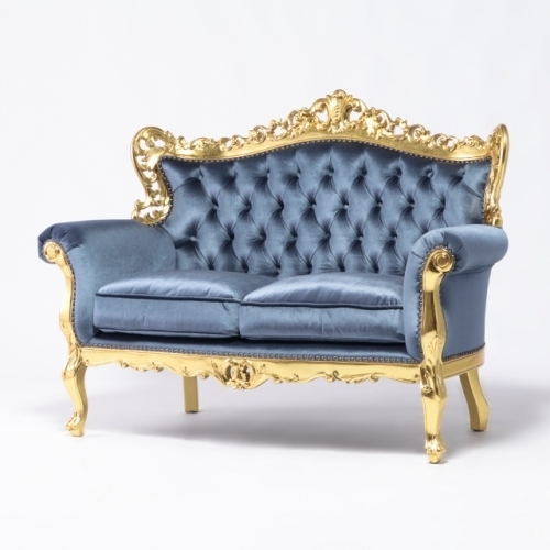 シンフォニーシリーズ ロココ調 2人掛けソファ アンティーク調