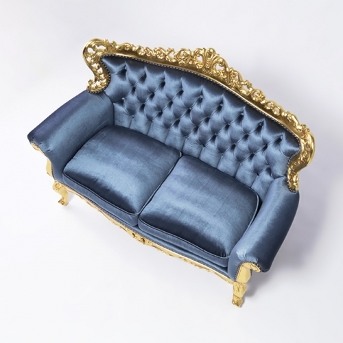 シンフォニーシリーズ ロココ調 2人掛けソファ アンティーク調