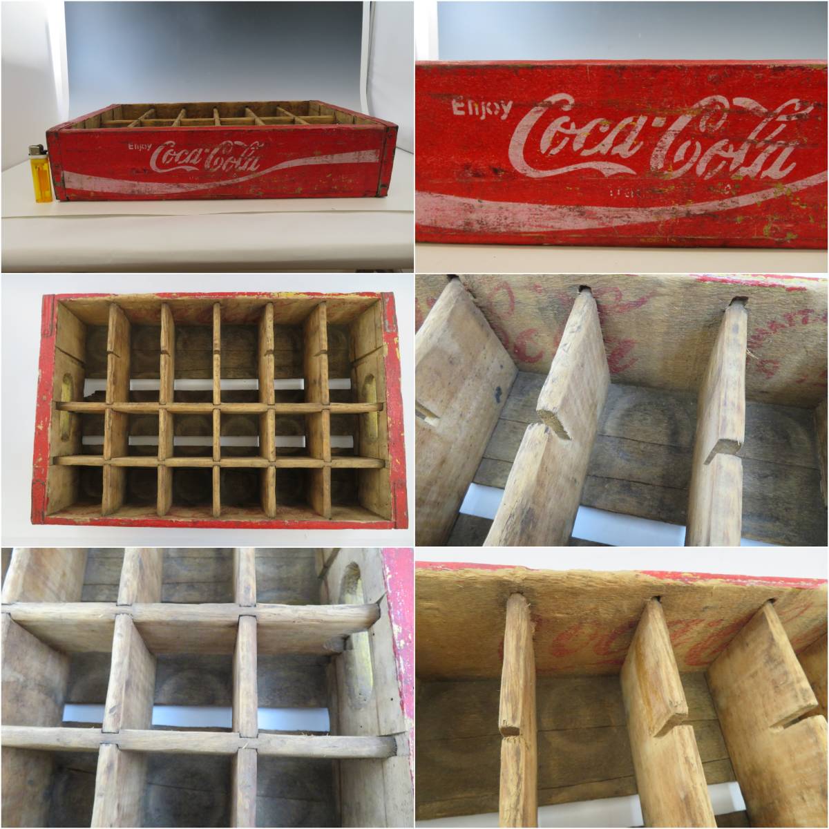 超希少☆当時物】コカ・コーラ 木箱 箱 瓶入れ アンティーク 昭和 