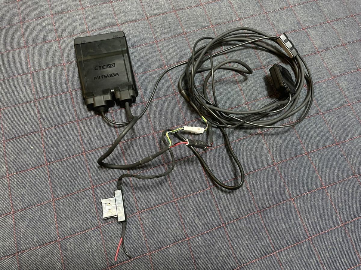 バイク用ETC2.0 BE-700II アンテナ分離型 ミツバサンコーワ MITSUBA