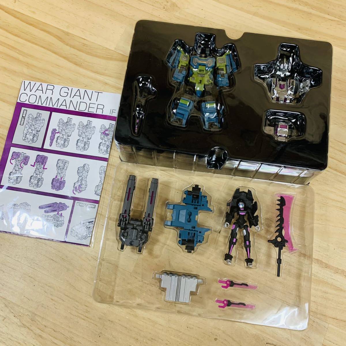 Iron Factory IF Samurai Akataki（Inferno | Artfire EX-62 EX62 IDW）10cm EX62H EX-62H 精密鋳造+鍛造フェース メタル Hoshitaki Bombusbee