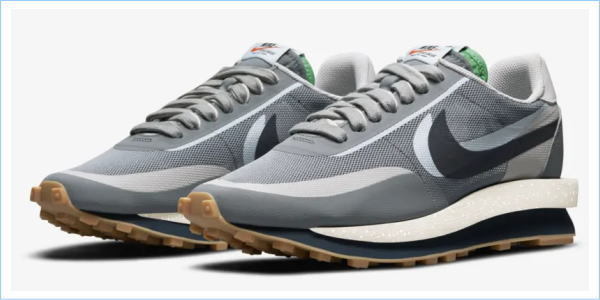 大人気，定番人気 DSE 品 NIKE&times;sacai LDWAFFLE/S/C NS DH3114-001 Cool Grey 26.5cm US8.5 ナイキ スニーカー(26.5cm)｜売買されたオークション情報、yahooの商品情報をアーカイブ公開 - オークファン 26.5cm