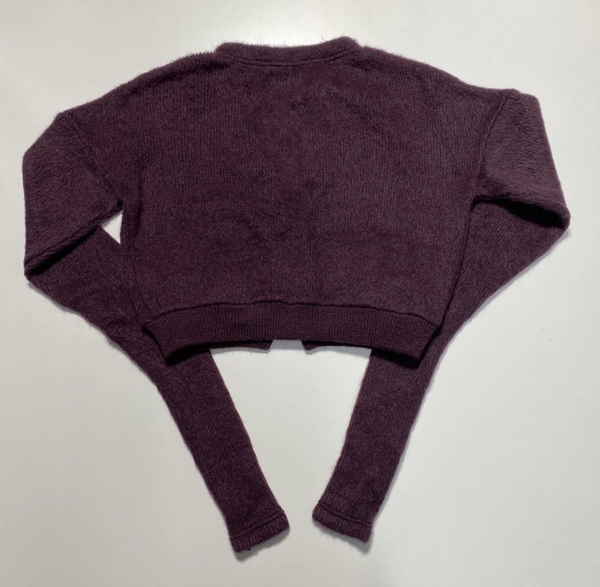 ミハラヤスヒロ　ニットカーディガン　25SS Maison MIHARA YASUHIRO - 【25SS】スパンコール ニット カーディガン