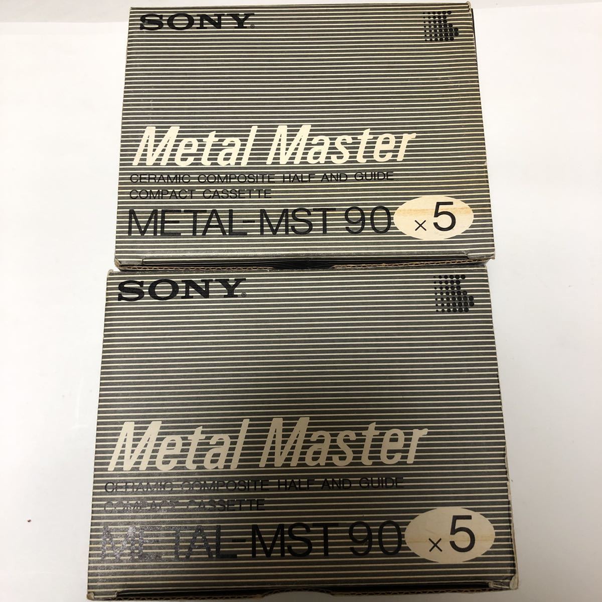 【驚きの破格値，定番人気】 SONY/ソニー METAL-MST90 メタルマスター 10本セット メタルテープ(カセットテープ)｜売買されたオークション情報、yahooの商品情報をアーカイブ公開 - オークファン その他