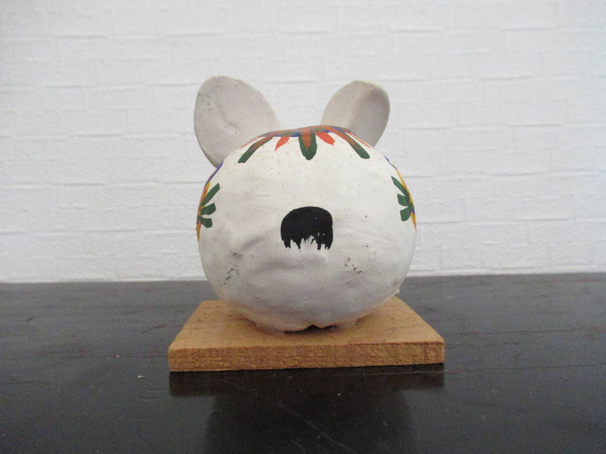 舗 張子 雪うさぎ 2点 盆うさぎ 郷土玩具 民芸品 デッドストック Www Isole Greche Com