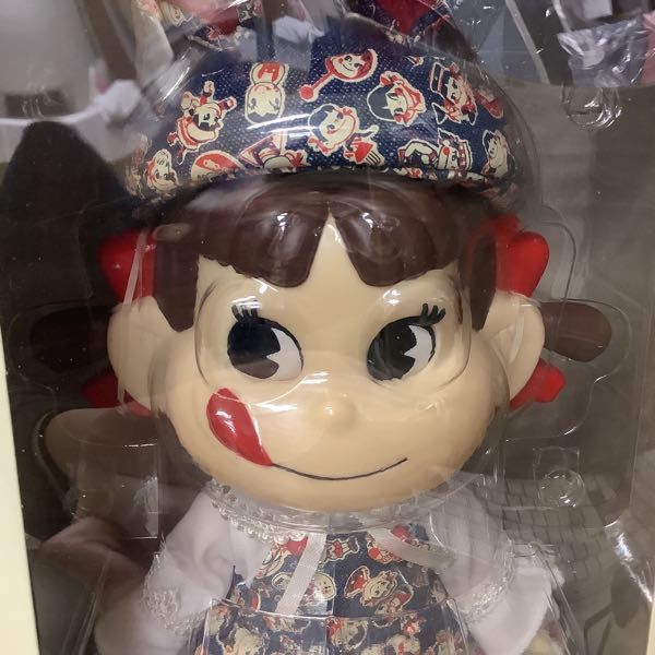 1円～ 未開封 不二家 ペコちゃん ぱちくり人形 ケイ・エム・ジェイ