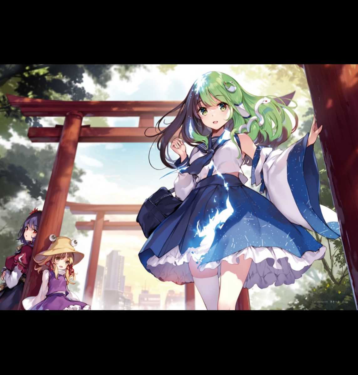東方project 劇毒少女 東風谷早苗B2タペストリー(タペストリー)｜売買 