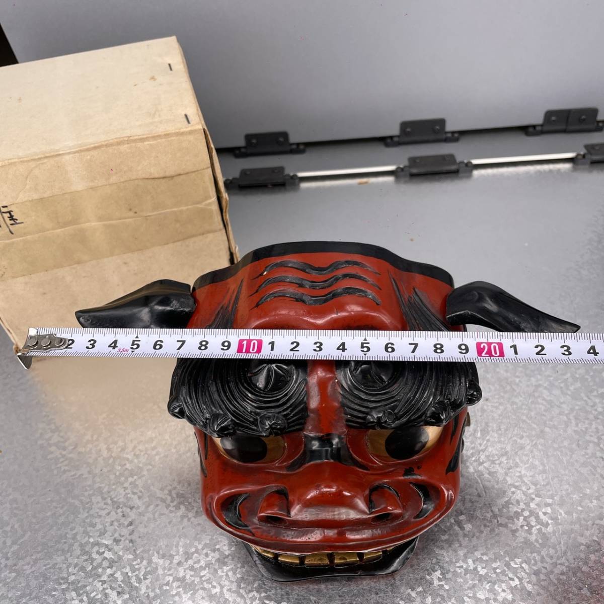 獅子舞 縁起物 獅子頭 魔除け 神楽面 木彫 木彫り Yahoo!オークション
