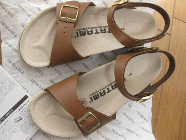 TATAMI アンクルベルト サンダル 新品 ビルケン 37