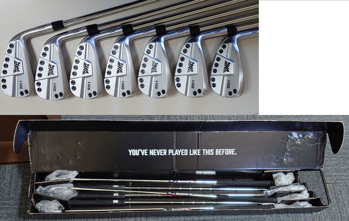 新品 PXG アイアン7本セット(4,5,6,7,8,9,W) GEN3 0311T ツアーモデル 