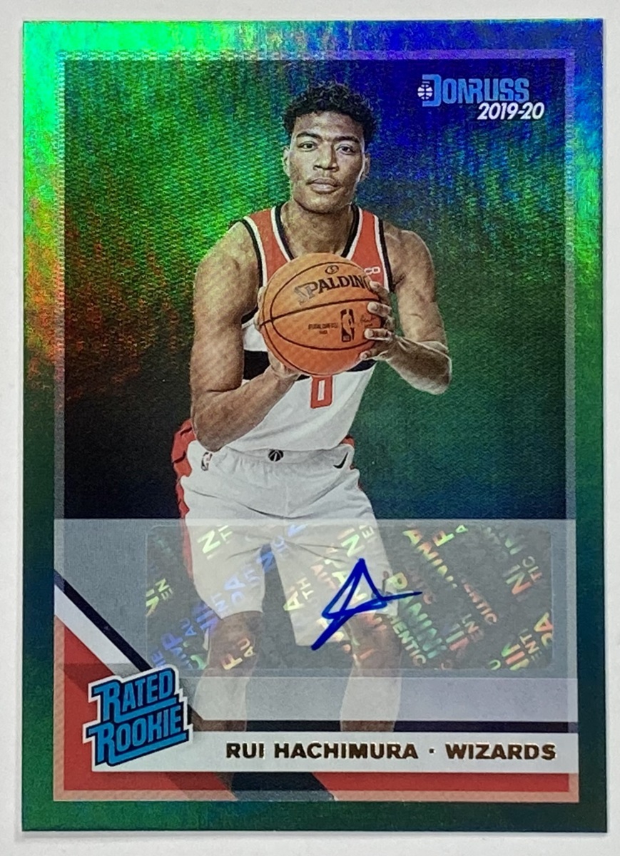 八村塁直筆ルーキーサイン 2019-20 Rui Hachimura Panini Donruss 