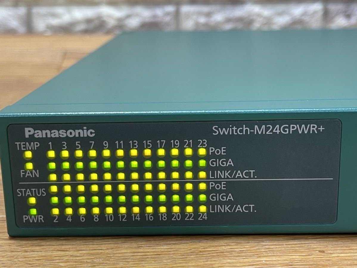 Panasonic／パナソニック MNO Series. PoE給電スイッチングハブ Switch 