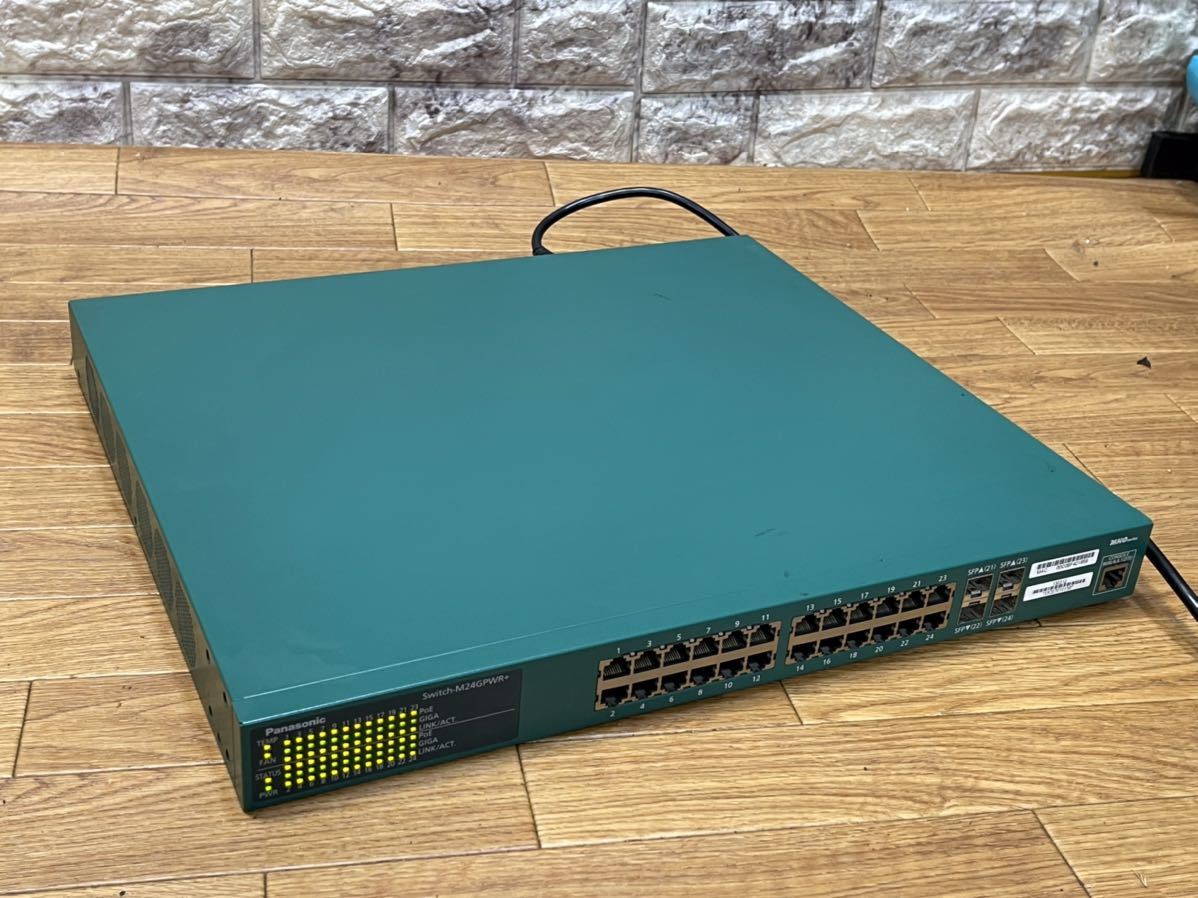 Panasonic／パナソニック MNO Series. PoE給電スイッチングハブ Switch 