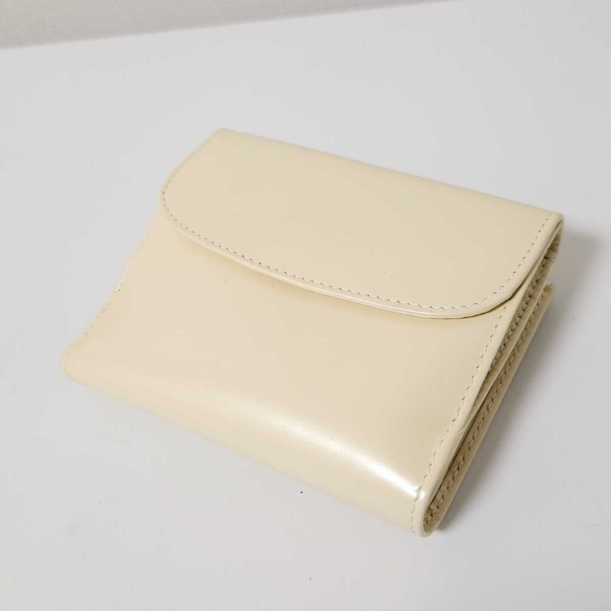 美品 GUCCI グッチ Gロゴ 金具 二つ折り 財布 折りたたみウォレット 