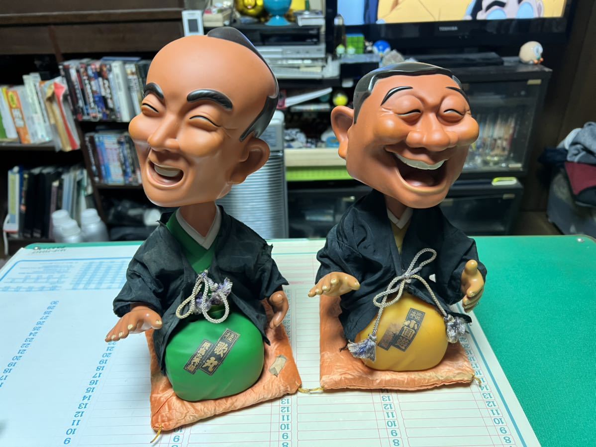 三遊亭小圓遊 桂歌丸 首ふり 落語家 ソフビ人形 2体セット 芸能人 タレント 売買されたオークション情報 Yahooの商品情報をアーカイブ公開 オークファン Aucfan Com