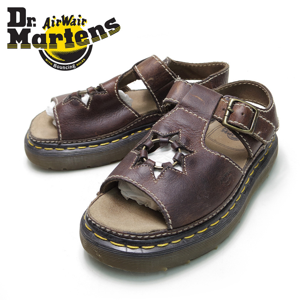 訳アリ 英国製 UK5 24cm相当 Dr.Martens ドクターマーチン レザー 