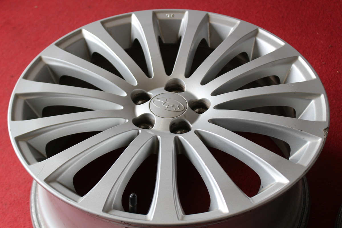 □□ スバル純正 レガシィ □□ 18×7.5J +55 PCD100/5H 4