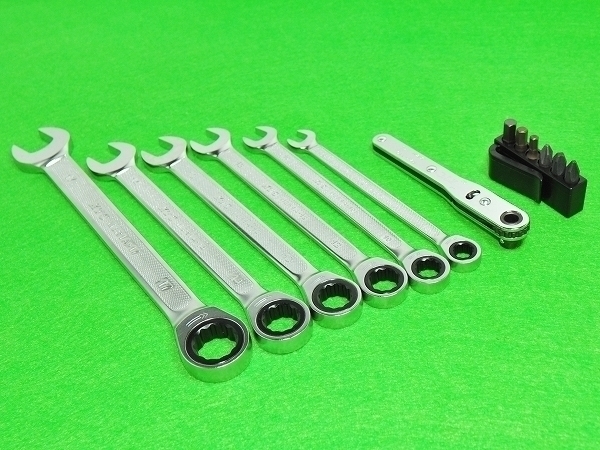【人気セール，新品】 KTC MSR1A ラチェットコンビレンチ＋携帯工具TMDB8 セット ラチェットコンビネーションレンチ 板ラチェット差替えドライバセット(コンビネーションレンチ)｜売買されたオークション情報、yahoo コンビネーションレンチ