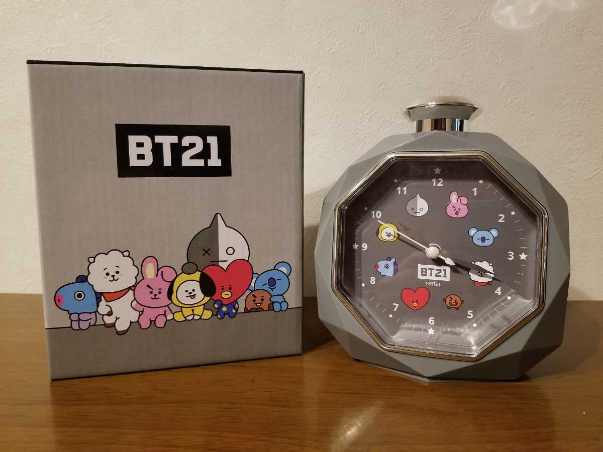 BTS 防弾少年団 目覚まし時計 LINEフレンズ CRUX クラックス
