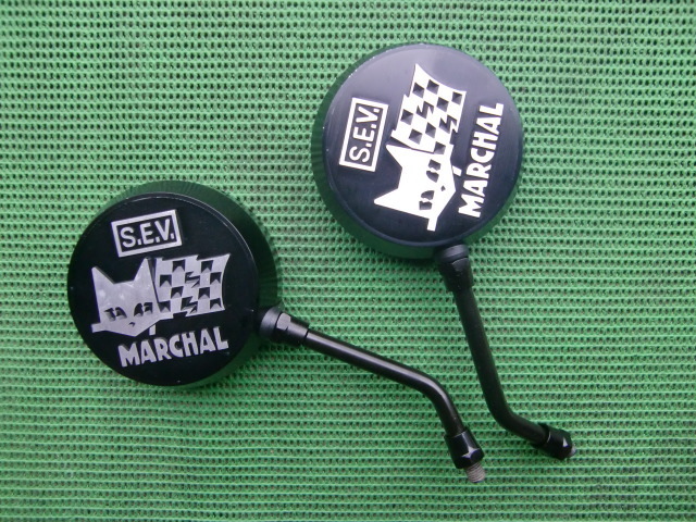 マーシャル Z1 Z2タイプ ミラー ショート 左右SET MARCHAL 検/CBX400F 