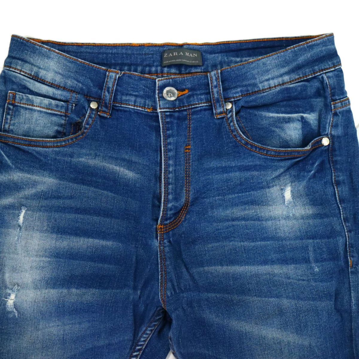 メーカー公式ショップ Zara Men ザラ スキニーデニムパンツ Teleacv Cl