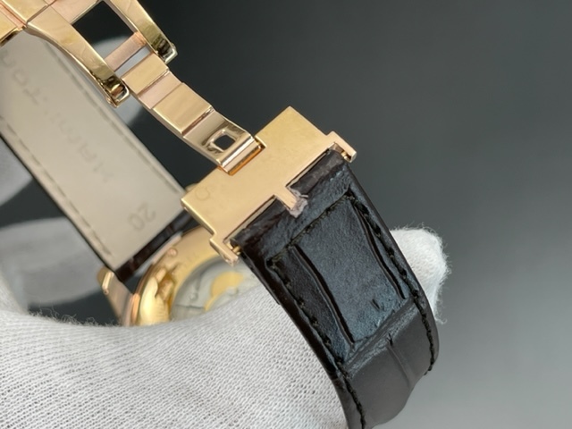 ハミルトン Hamilton H ジャズマスター ビューマチック ゴールド 自動巻き ベルト交換済み 純正品 Dバックル 品 ジャズマスター 売買されたオークション情報 Yahooの商品情報をアーカイブ公開 オークファン Aucfan Com