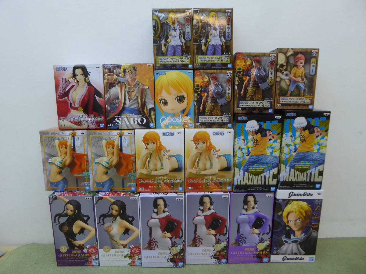 N42-75) 未開封品 ワンピース フィギュア 20体セット ナミ ロビン 