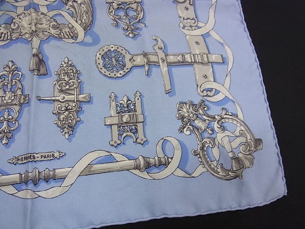 エルメスプチカレFERRONNERIE/鉄細工スカーフポケットチーフ  