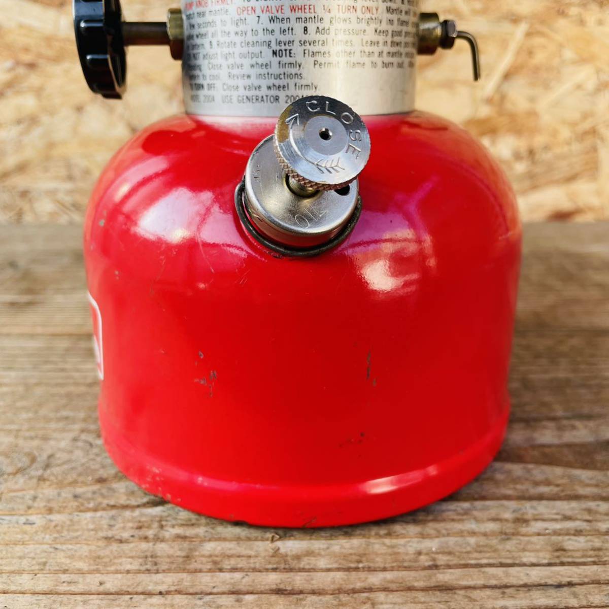 程度良好品 コールマン 200A 1974年7月製 メンテ済み Coleman  