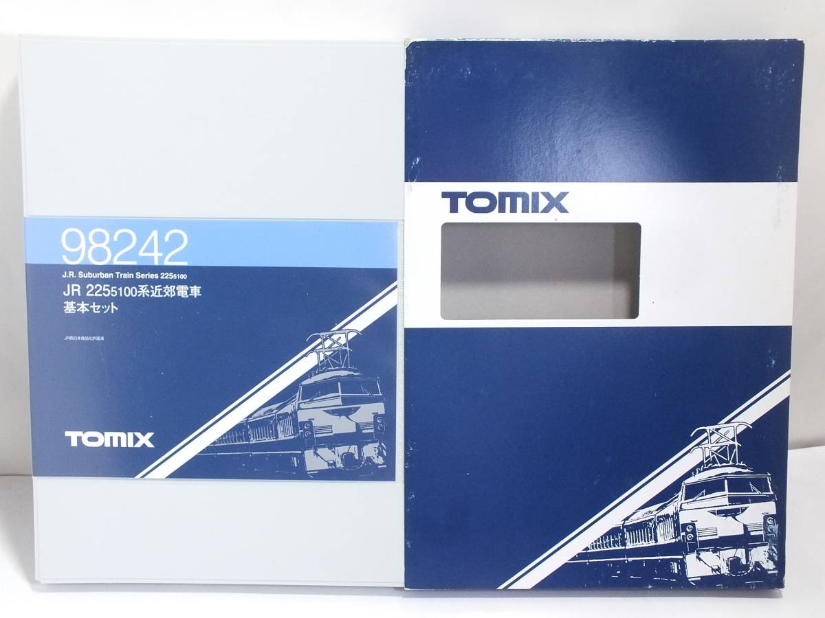 TOMIX 98242/98243 JR 225系5100番台 基本4両+増結4両の8両セットの