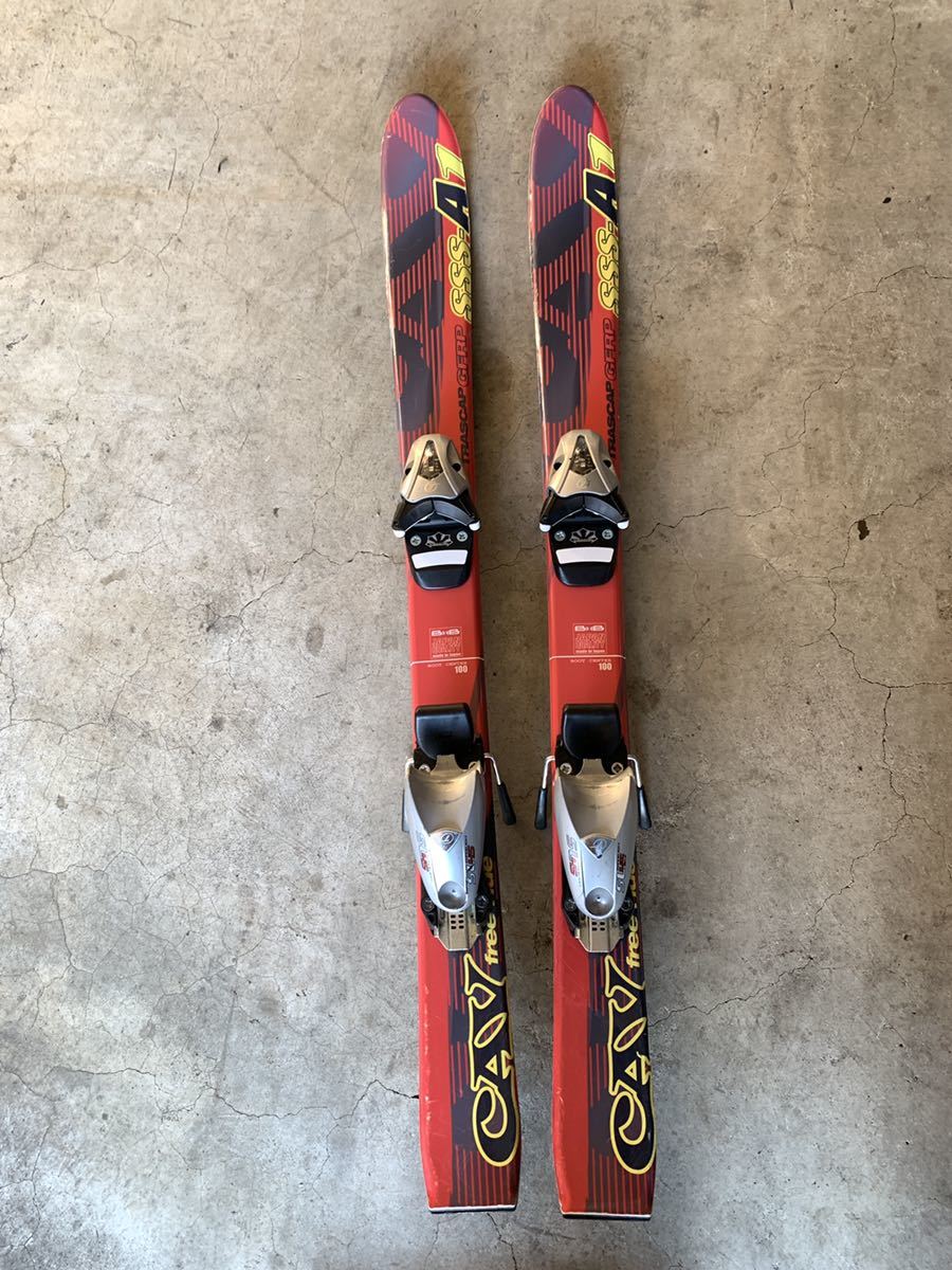 Cavフリーライドスキー板 100センチfree Ride ショートスキー 日本製 ブーツのソール長26センチくらい フリーライド 売買されたオークション情報 Yahooの商品情報をアーカイブ公開 オークファン Aucfan Com