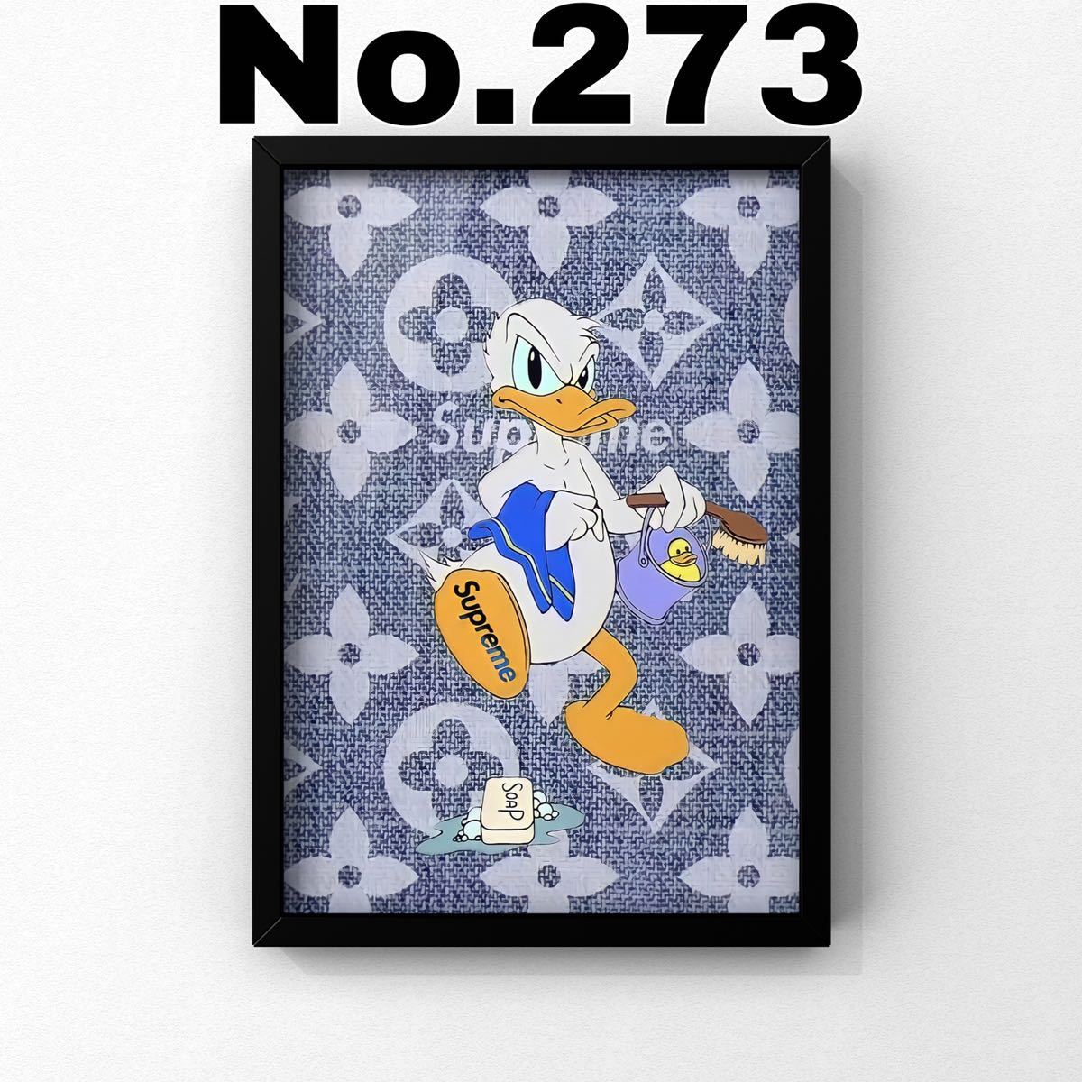 No.273【超高画質】☆シュプリーム ルイヴィトン ドナルド☆パロディ