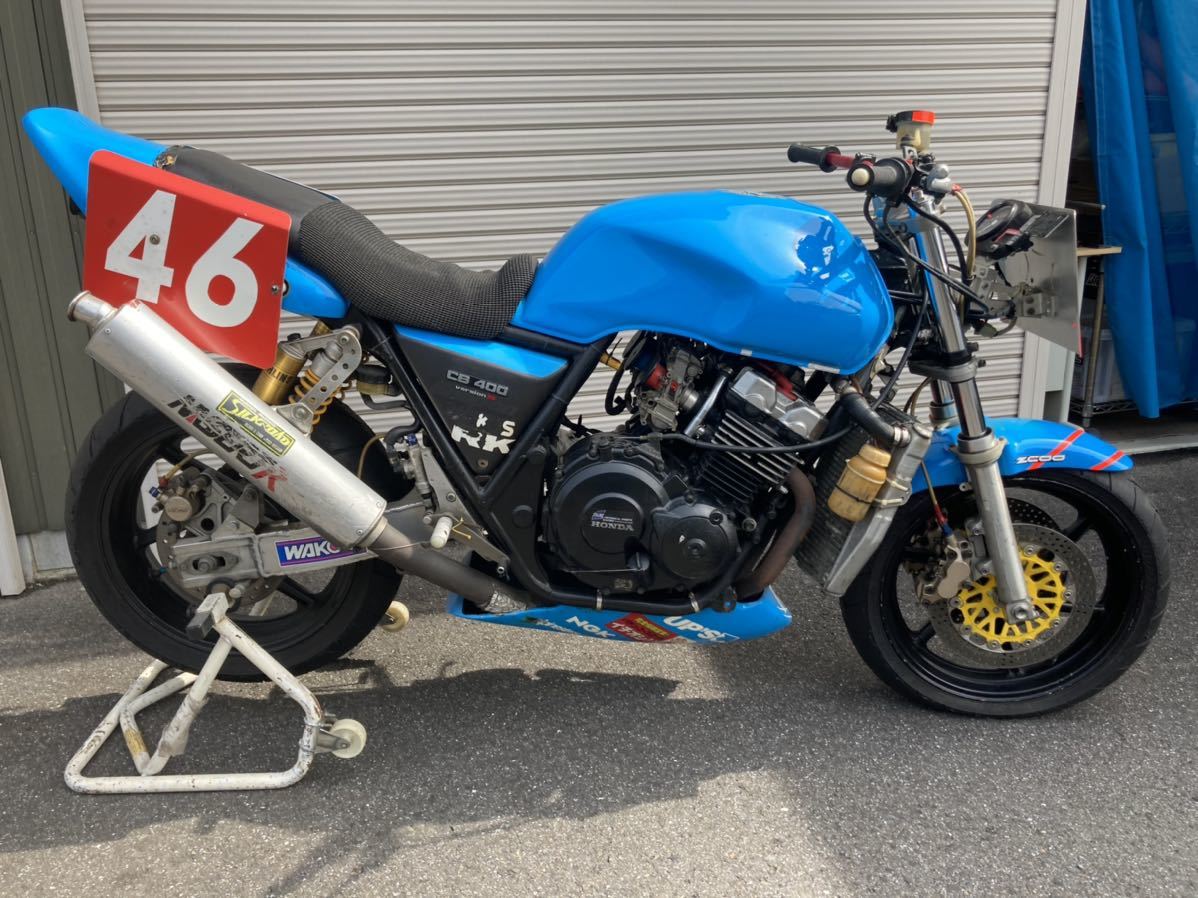 HONDA CB400SF NC31 NK4レーサー車両 最終出品 部品取り等にも(251cc