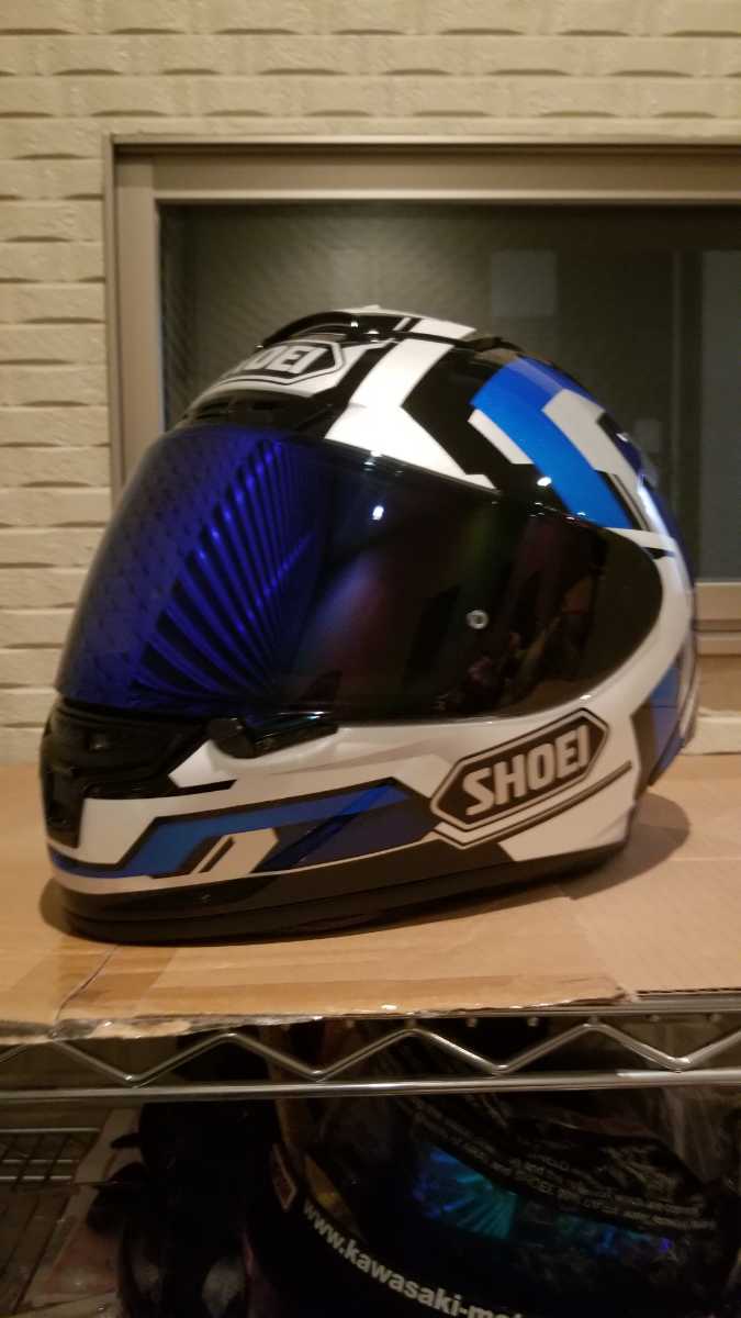 SHOEI X-Fourteenブリンク！美品、サイズL、ミラーシールド付 