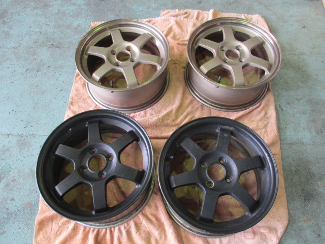 RAYS ボルクレーシング 当時物 TE37 軽自動車用 15X6．5 