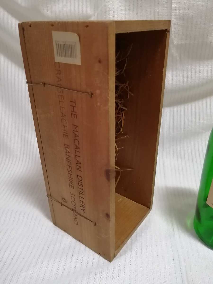 マッカラン 1874 レプリカ 700ml スコッチウイスキー MACALLAN 空瓶 木