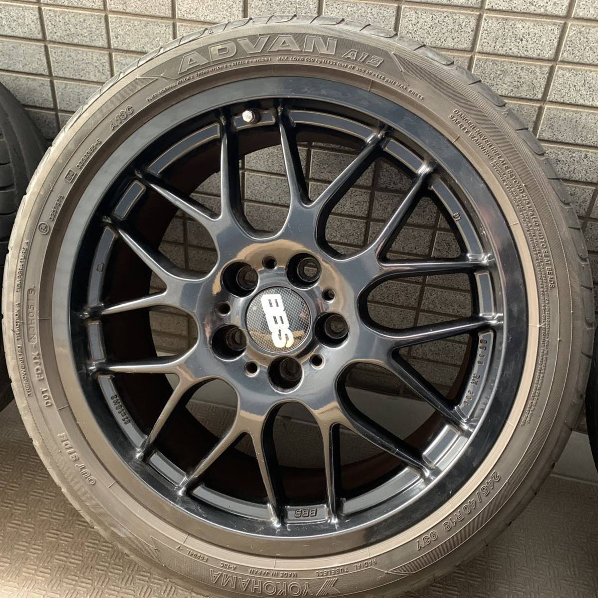 BBS RX206 8J +38 pcd120 5穴 BMW 18インチ ホイール4枚 社外アルミ 