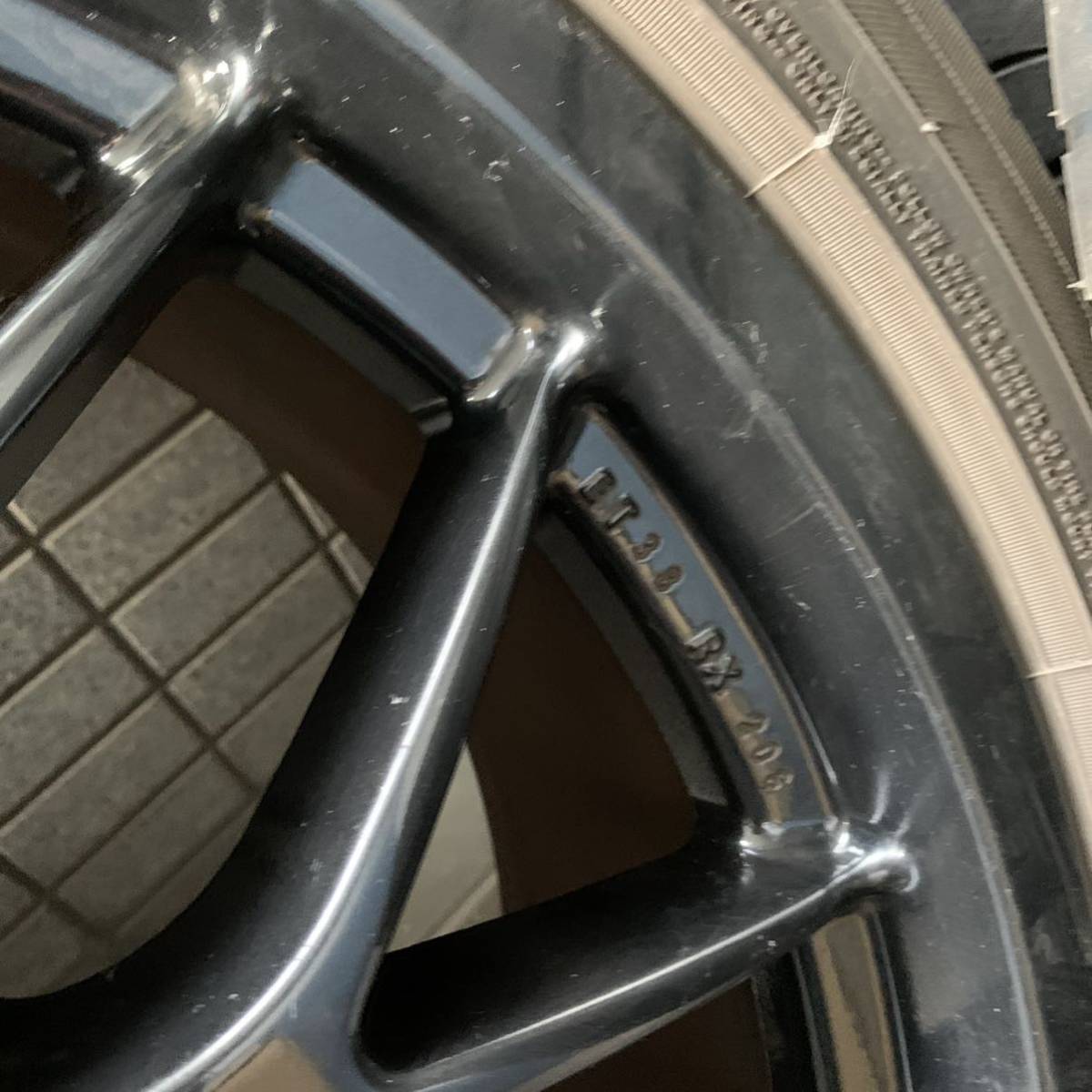 BBS RX206 8J +38 pcd120 5穴 BMW 18インチ ホイール4枚 社外アルミ 