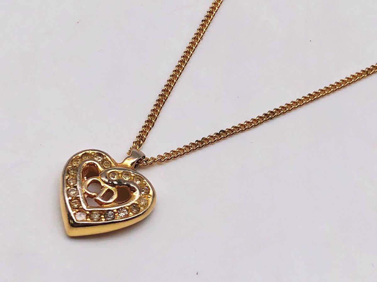 Christian Dior クリスチャンディオール Dior ネックレス ゴールド  